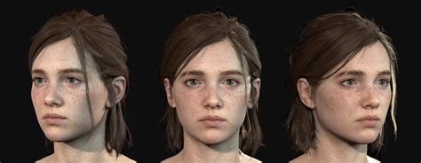 Ellies Face Model In The Last Of Us Part Ii [image] R Ps4