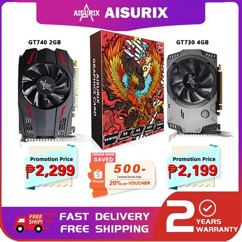 Aisurix Gt740 2g New Graphics Card Gt730 2g Sff Graphic Card Computer