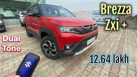 इसे कहते हैं Top Model Maruti Suzuki Brezza Zxi Plus Dual Tone Detailed Review 2023 Youtube