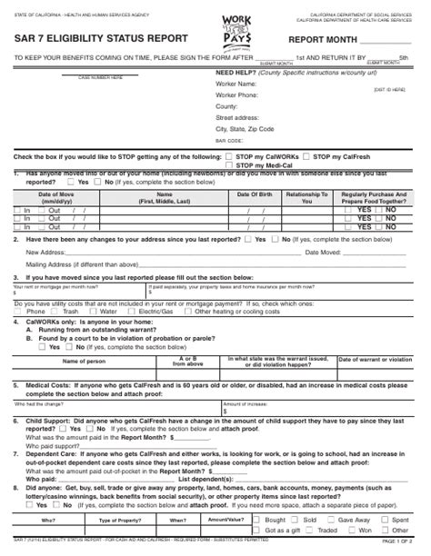 Form Sar7 Fill Out Sign Online And Download Fillable Pdf California Templateroller