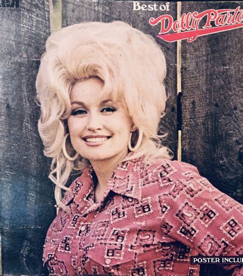 An Old Photo Of Dolly Parton On The Cover Of Her Album Best Of Dolly