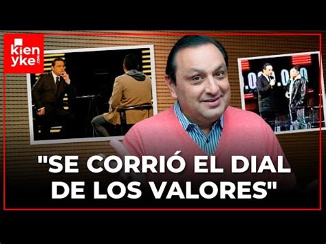 El momento más humilde de Jorge Alfredo Vargas en televisión YouTube