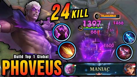 Kills Maniac Offlane Monster Phoveus Brutal Damage Build Build