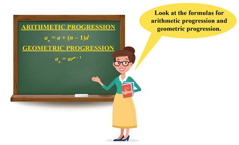 Arithmetic Progression Geometric Progression Formulas Cuemath