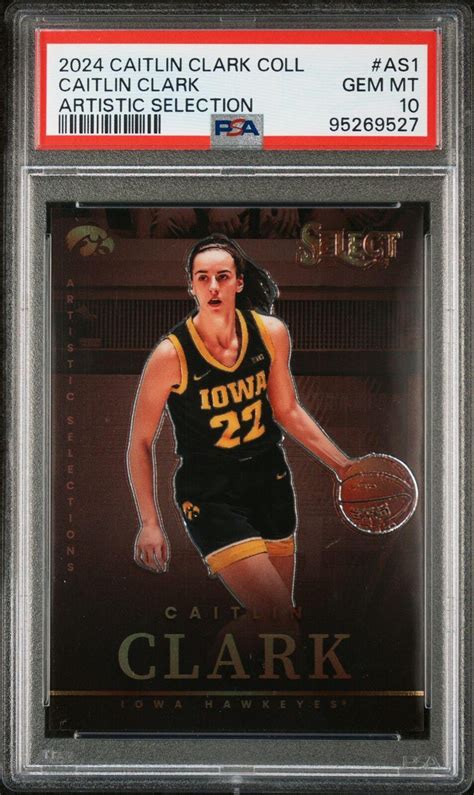 2024 Panini Caitlin Clark Collection Caitlin Clark Artistic Selection