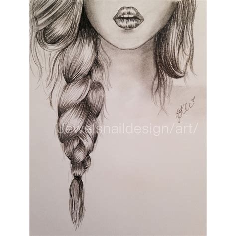 Pin On Art Drawing Hair Braid Girl Hair Drawing How To Draw Hair