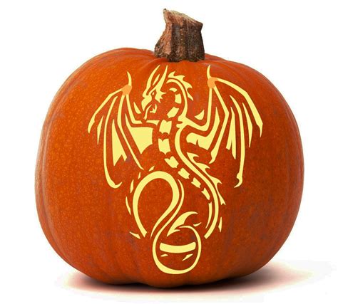 Dragon Pumpkin Glow