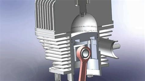 Animazione E Funzionamento Di Un Motore A Due Tempi Animation Of A