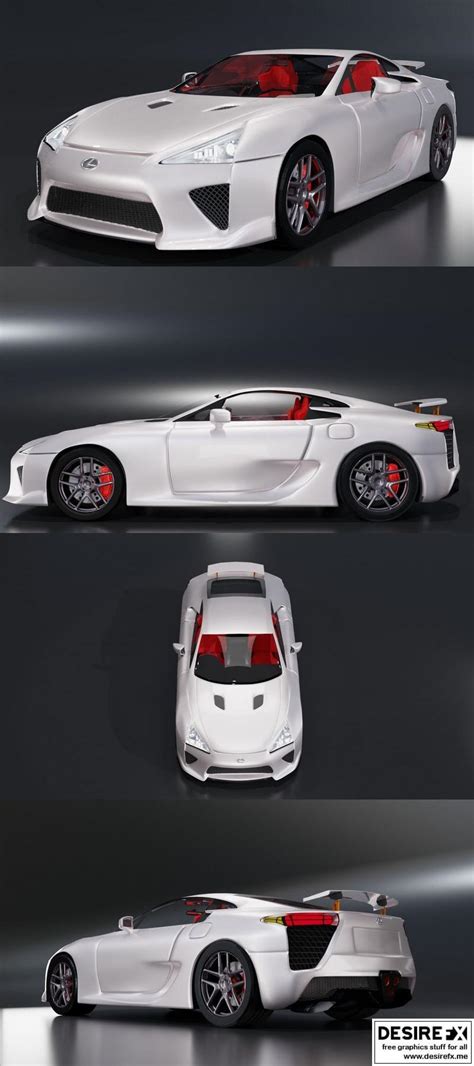 Desire FX 3d Models Lexus Lfa