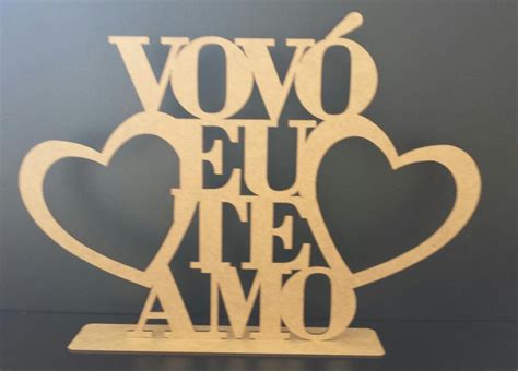 Kit 10 Frases Mamãe E Vovó Eu Te Amo C Base Mdf Cru 20cm R 49 90 em