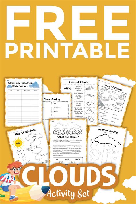 Free Printable Clouds Activity Sheets Frugal Mom Eh