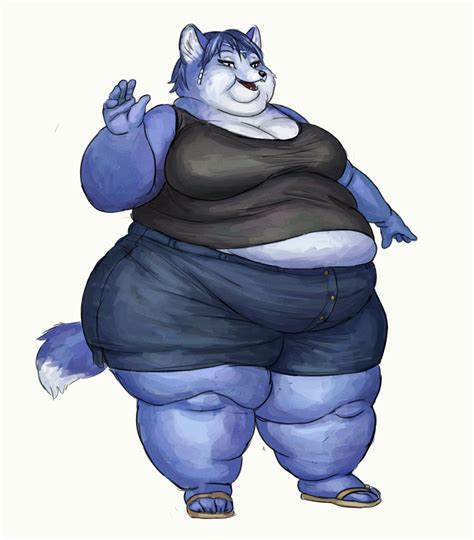 The Big Imageboard Tbib 2020 Anthro Belly Big Belly Blue Body Blue Fur Blue Hair Bottomwear