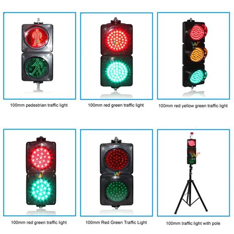 Parking Lots 100mm Customized Mini Traffic Light Buy Mini Traffic