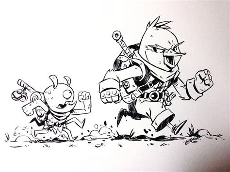 Derek Laufman On Instagram Inktober Day 03 Chirp And Bug Just Made