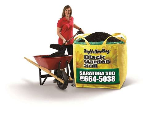 Big Yellow Bag Fresh Black Garden Soil And Black Mulch Delivered From