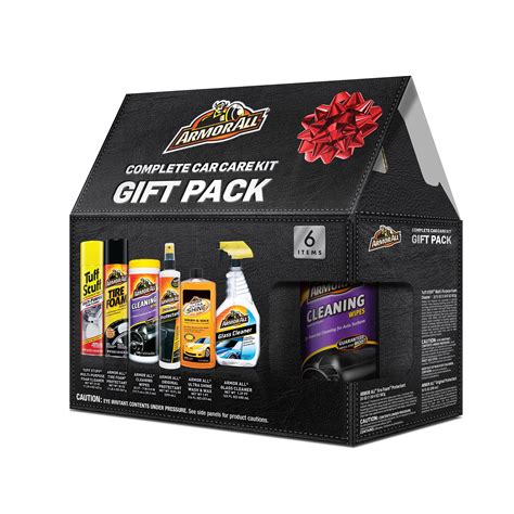 Armor All Complete Car Care Kit Gift Pack Pieces Walmart