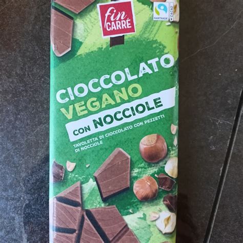 Fin Carré Cioccolato vegano con nocciole Review abillion