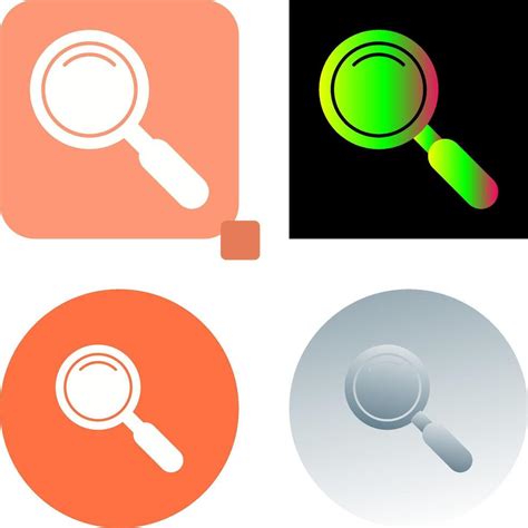 Magnifiying Glass Icon Design 45525731 Vector Art At Vecteezy
