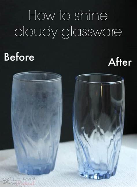 How To Shine Cloudy Glassware Simple And Seasonal