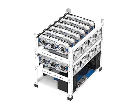 AAAwave The Sluice V2 12GPU Open Frame Mining Rig Frame Chassis For