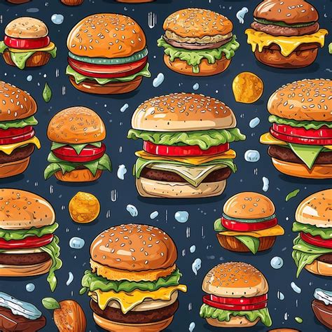 Page 14 Burger Pattern Images Free Download On Freepik