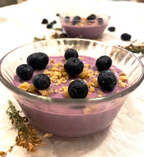 Mousse de Arándanos Cocina sin Delantal