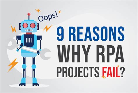 Reasons Why Rpa Proejcts Fail Steponestepahead