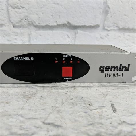 Gemini BPM-1 Professional Automatic BPM Counter - Evolution Music