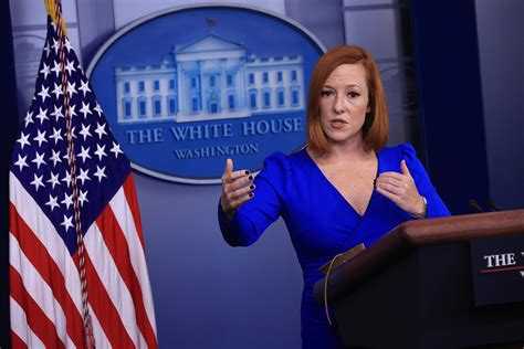 Jen Psaki Bidens White House Press Secretary Tests Positive For