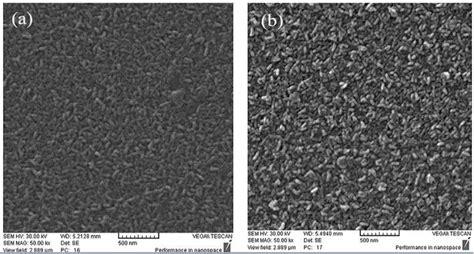 SEM Morphology Of The SnS CdS Thin Films A As Deposited And B