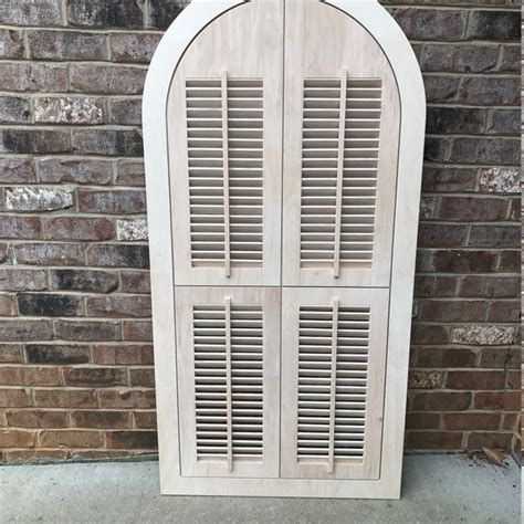 Arched Shutters - Etsy