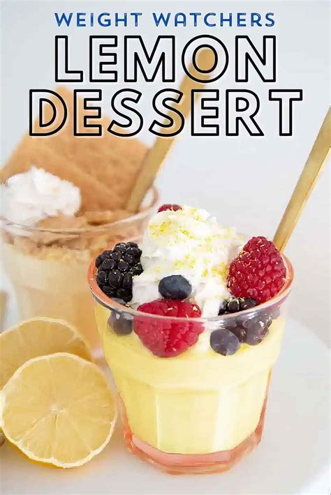 Easy Weight Watchers Dessert Recipes With Ww Smartpoints