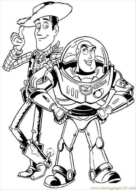 Free Printable Toy Story Coloring Pages For Kids