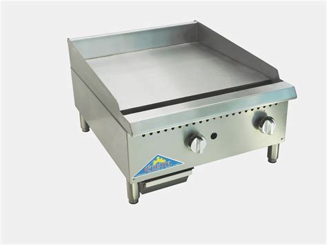 Heavy Manual Control Griddles 1 Inch Thick Plate