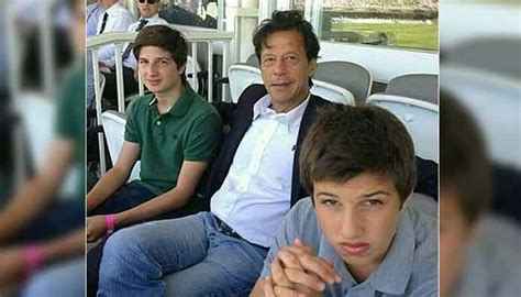 Imran Khan Sons Sulaiman And Qasim