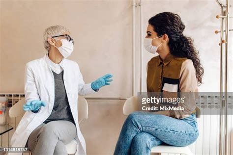 Two Young Women Wearing Masks ストックフォトと画像 Getty Images