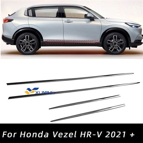 Xuming สำหรบ Honda Vezel HR V HRV 2021 2022ควแผนครอบดานนอกตวถง