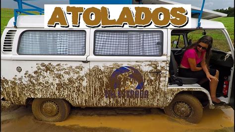 ATOLAMOS A KOMBI NO MEIO DO NADA Na Estrada YouTube