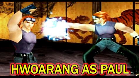 TAS Hwoarang With Paul S Moves Gameplay Tekken 3 Arcade Version