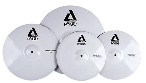 Paiste/ White Alpha Cymbals