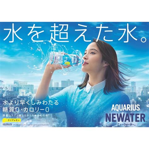 【メーカー直送】【送料無料】アクエリアス Newater 500ml Pet 1ケース（24本入） 4902102150873