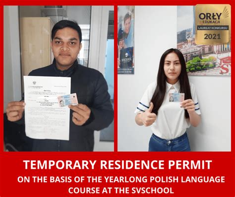 Residence Permit In Poland On The Basis Of The Yearlong Polish Language