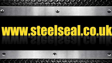 Steel Seal How To Use Video Youtube