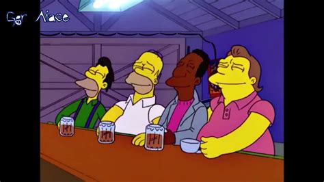 I Simpson Homer Barney Lenny And Carl I Won T Drink At Moe S Sub