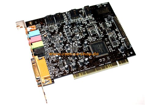 PCI Soundkarte Creative Soundblaster Live 5 1 Model SB0060 16 49