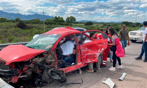 Encontronazo Cobra Cuatro Vidas En La Durango Parral Un Beb Entre