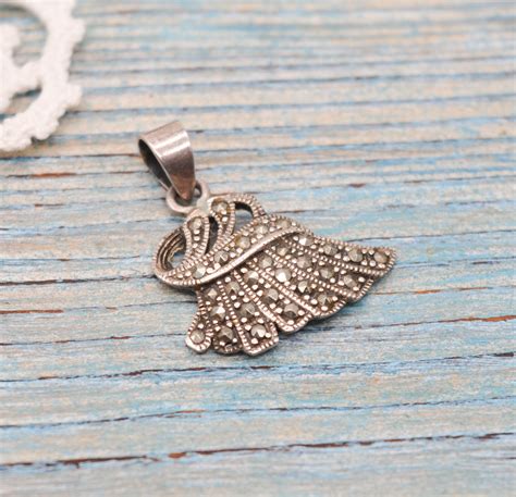 Vintage 925 Sterling Silver Necklace Pendant Etsy