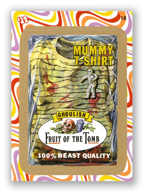 Wacky Packages Flashback Series Ii Fruit Of The Tomb