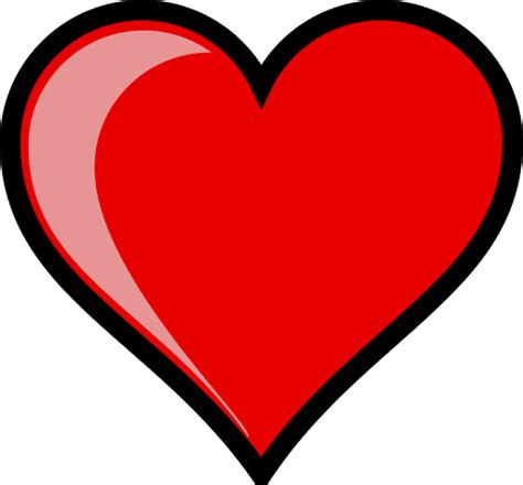 Vector De Corazón Rojo Png