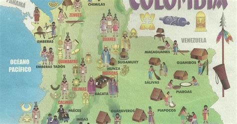 Esta Es Tu Colombia Mapa De Las Culturas Indigenas En Colombia